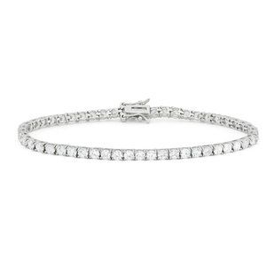Gioelli Sterling Silver 5.5 TCW Tennis Bracelet